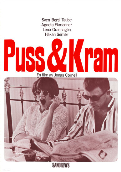 Hugs and Kisses 1967 movie poster Sven-Bertil Taube Agneta Ekmanner Lena Granhagen Håkan Serner Jonas Cornell Production: Sandrews Glasses Cult movies