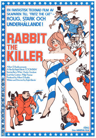 Coonskin 1975 movie poster Barry White Ralph Bakshi Animation
