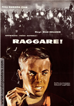 Raggare! 1959 poster Hans Wahlgren Olle Hellbom
