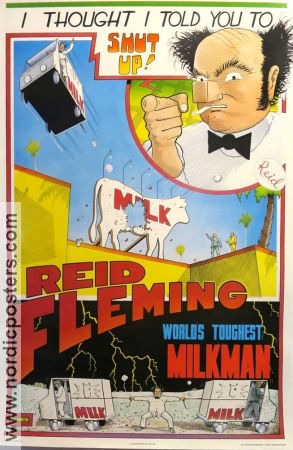 Reid Fleming World´s Toughest Milkman 1983 poster Find more: Comics
