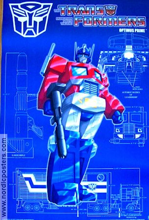 Transformers Optimus Prime 1987 movie poster Find more: Transformers Animation