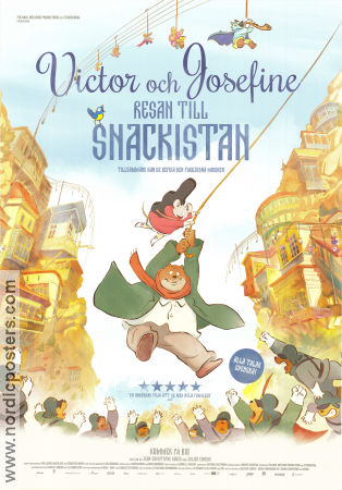 Ernest et Célestine: Le voyage en Charabie 2022 movie poster Lambert Wilson Julien Chheng Animation