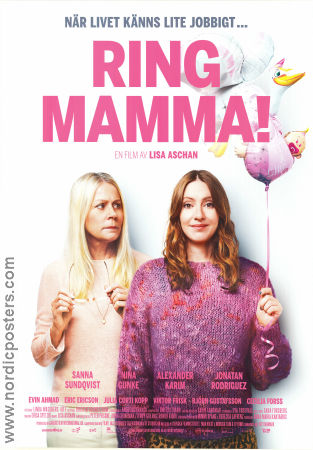 Call Mom! 2019 movie poster Sanna Sundqvist Nina Gunke Alexander Karim Lisa Aschan