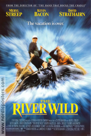 The River Wild 1994 poster Meryl Streep Curtis Hanson