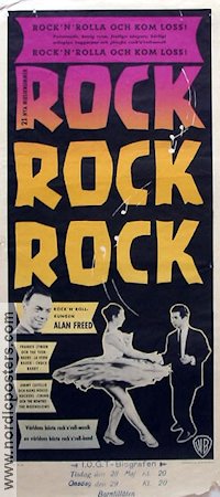 Rock Rock Rock 1956 movie poster Will Price Alan Freed Chuck Berry Rock and pop Dance