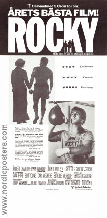 Rocky 1976 poster Sylvester Stallone John G Avildsen