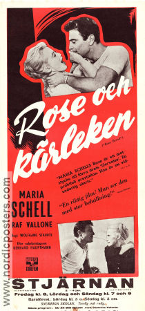 Rose Bernd 1957 movie poster Maria Schell Raf Vallone Käthe Gold Wolfgang Staudte