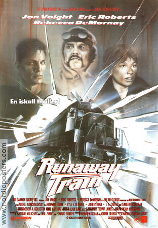 Runaway Train 1985 poster Jon Voight Andrey Konchalovskiy