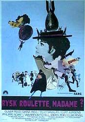 Rysk roulette Madame 1969 movie poster Oliver Reed Diana Rigg