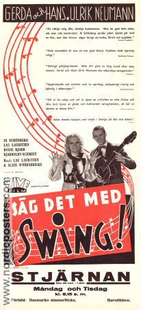 En ganske almindelig pige 1940 movie poster Ib Schönberg Sigrid Horne-Rasmussen Lau Lauritzen Denmark