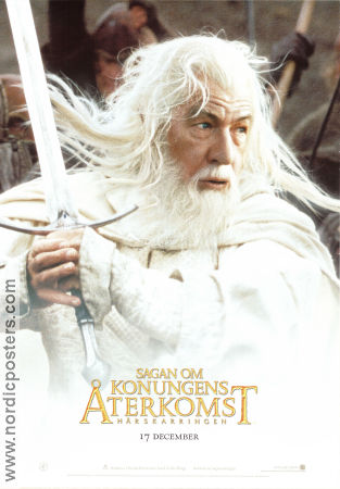 The Return of the King 2003 poster Ian McKellen Peter Jackson