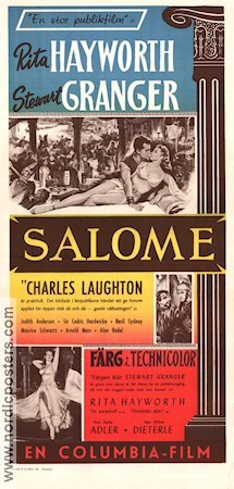 Salome 1953 poster Rita Hayworth William Dieterle