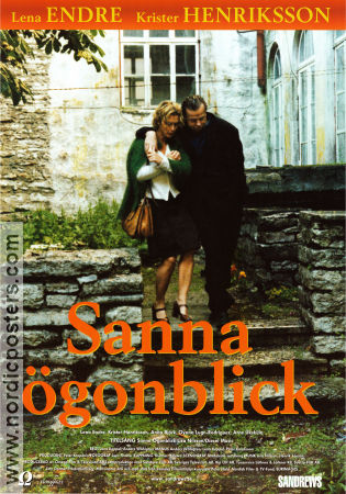 Sanna ögonblick 1998 poster Lena Endre Lena Koppel