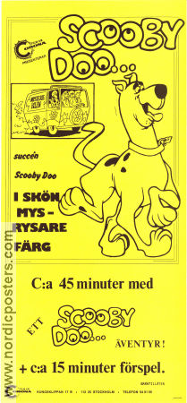 Scooby Doo 1979 movie poster Scooby-Doo Animation From comics