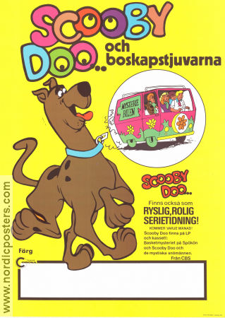 Scooby Doo och boskapstjuvarna 1977 movie poster Scooby Doo From TV