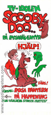 Scooby-Doo på rysaräventyr 1976 movie poster Scooby-Doo Animation From comics