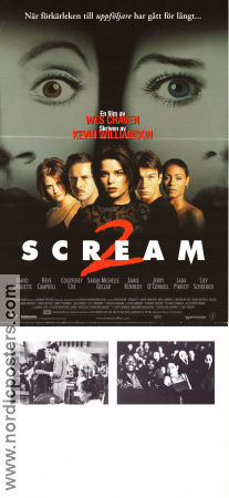 Scream 2 1997 poster David Arquette Wes Craven