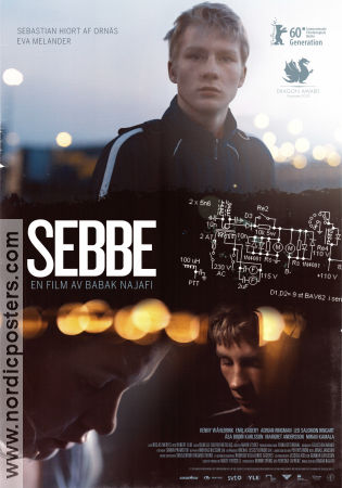 Sebbe 2010 movie poster Sebastian Hiort af Ornäs Eva Melander Babak Najafi Kids