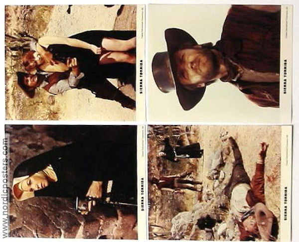 Two Mules for Sister Sara 1970 lobby card set Clint Eastwood Shirley MacLaine Manolo Fabregas Don Siegel