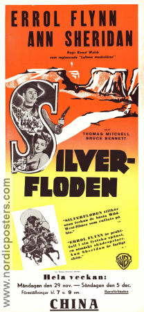 Silver River 1948 poster Errol Flynn Raoul Walsh