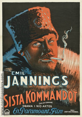 The Last Command 1928 movie poster Emil Jannings Josef von Sternberg