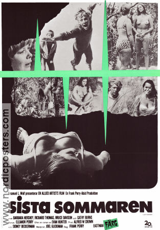 Last Summer 1969 poster Barbara Hershey Frank Perry