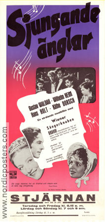 Singende Engel 1947 movie poster Hans Holt Gustav Waldau Wilhelm Heim Gustav Ucicky Find more: Wiener Sängerknaben