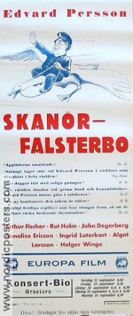 Skanör-Falsterbo 1939 movie poster Edvard Persson Arthur Fischer Rut Holm Emil A Lingheim Find more: Skåne