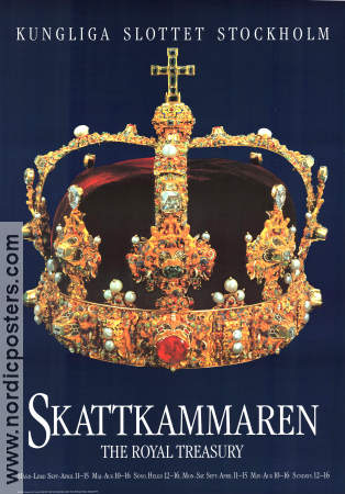 Skattkammaren Kungliga slottet 1991 poster 