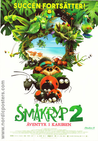 Minuscule 2: Les mandibules du bout du monde 2018 movie poster Bruno Salomone Thomas Szabo Animation