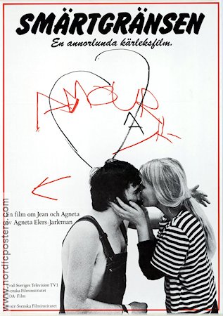 Smärtgränsen 1983 poster Agneta Elers-Jarleman