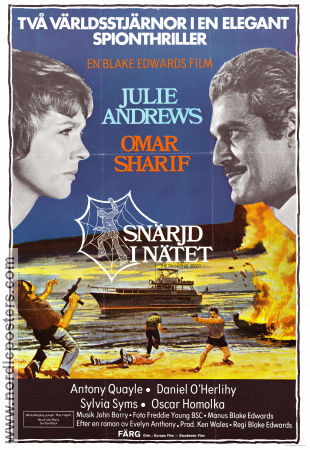 The Tamarind Seed 1974 poster Julie Andrews Blake Edwards