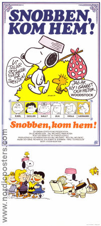 Snoopy Come Home 1972 poster Bill Melendez