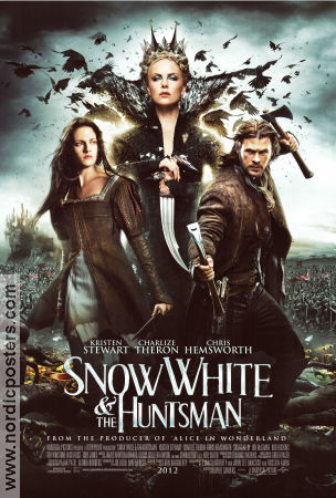 Snow white and the Huntsman 2012 poster Kristen Stewart Rupert Sanders