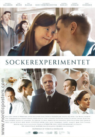 The Sugar Experiment 2023 movie poster Magnus Af Sandeberg Elisabeth Andersson Wendela Antepohl John Thornblad