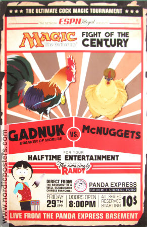 South Park Gadnuk vs McNuggets 2015 movie poster Find more: South park From TV Animation