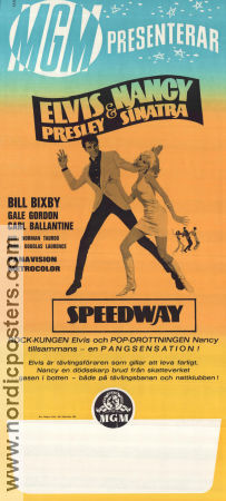 Speedway 1968 movie poster Elvis Presley Nancy Sinatra Bill Bixby Norman Taurog Dance