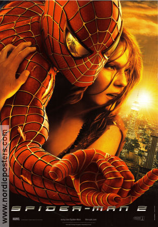 Spider-Man 2 2004 poster Tobey Maguire Sam Raimi