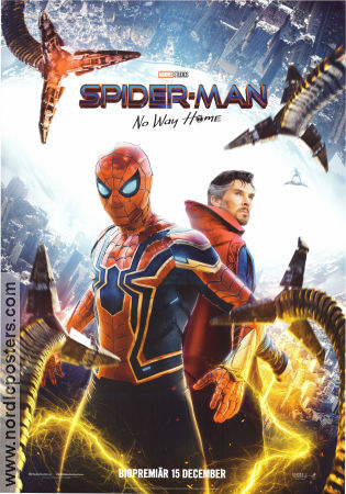Spider-Man: No Way Home 2021 movie poster Tom Holland Zendaya Benedict Cumberbatch Jon Watts Find more: Marvel