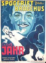 Spogeriet paa Bragehus 1950 movie poster Adolf Jahr