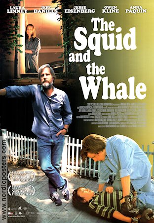 The Squid and the Whale 2005 poster Jeff Daniels Noah Baumbach