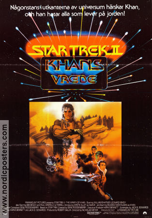 Star Trek II: The Wrath of Khan 1983 poster William Shatner Nicholas Meyer