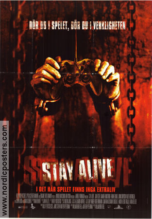 Stay Alive 2006 movie poster Jon Foster Samaire Armstrong Frankie Muniz William Brent Bell