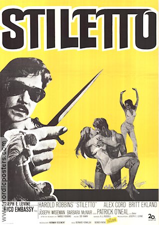 Stiletto 1969 poster Alex Cord Bernard L Kowalski