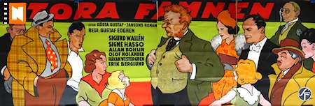 Stora famnen 1940 movie poster Sigurd Wallén Signe Hasso Håkan Westergren Find more: Large poster