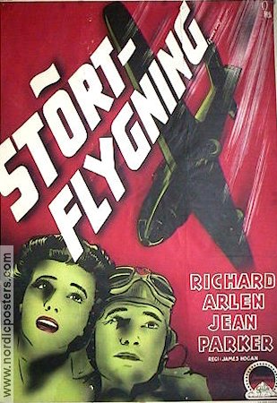 Power Dive 1942 movie poster Jean Parker Planes