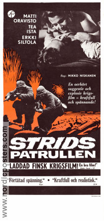 Sissit 1963 movie poster Matti Oravisto Kauko Laurikainen Paul Budsko Mikko Niskanen War Finland