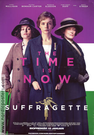 Suffragette 2015 movie poster Carey Mulligan Anne-Marie Duff Helena Bonham Carter Sarah Gavron Politics