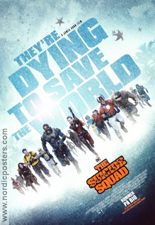 The Suicide Squad 2021 poster Margot Robbie James Gunn
