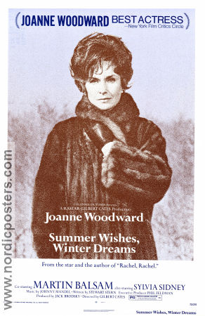 Summer Wishes Winter Dreams 1973 poster Joanne Woodward